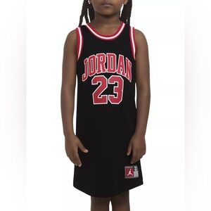 Jordan Kids Casual Dress - Black and Red